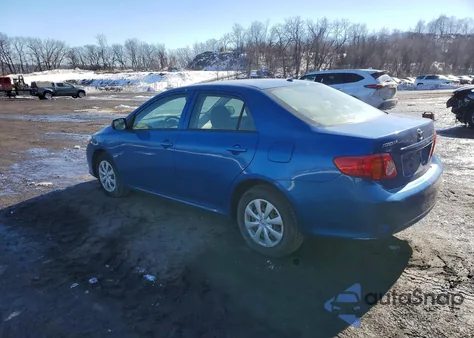 2009 Toyota Corolla Base z USA, uszkodzony, nr VIN JTDBL40E899047157